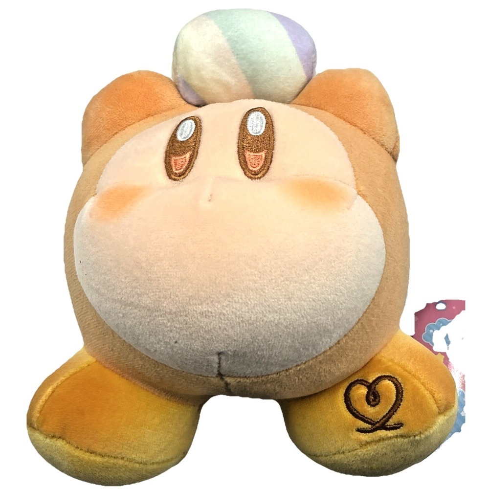Kirby Waddle Dee Marshmallow Plush 7 Inch FuRyu Official Nintendo Plush NWT Cute